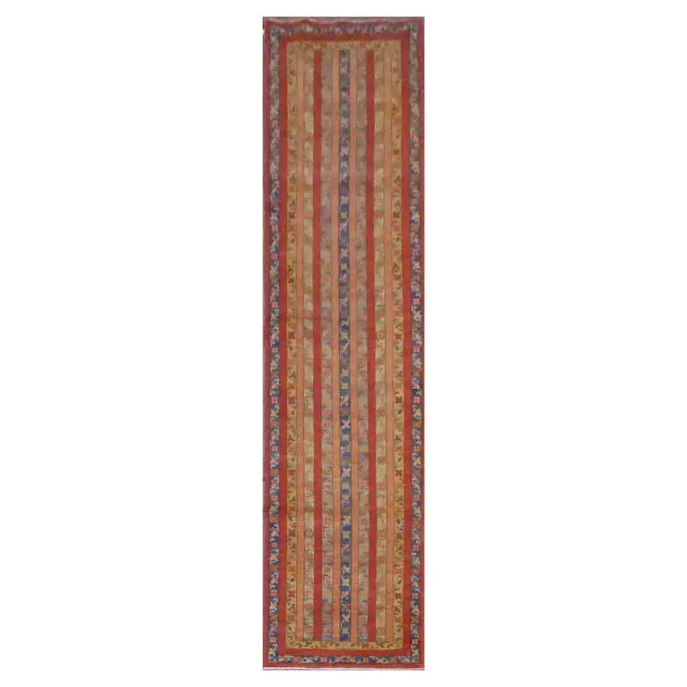 One Of The Kind Afghani Khotan Rug 12'5" x 2'8"